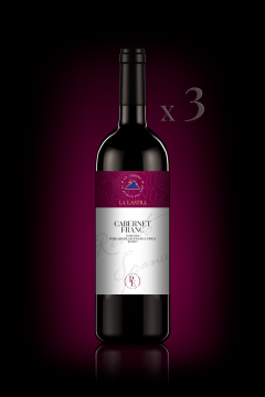 IGT Toscana Rosso "Cabernet Franc" - Biologico - Personal Edition - n°3 Bott. 0,75 Lt
